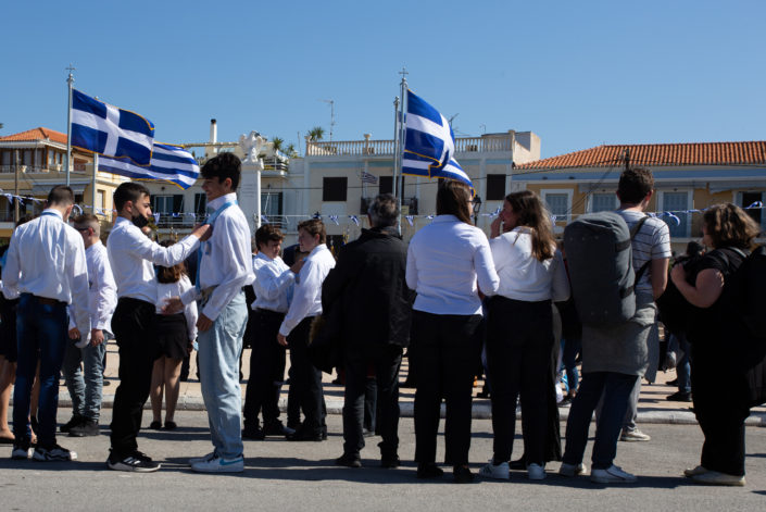 THE PARADE, Aegina 25th of March